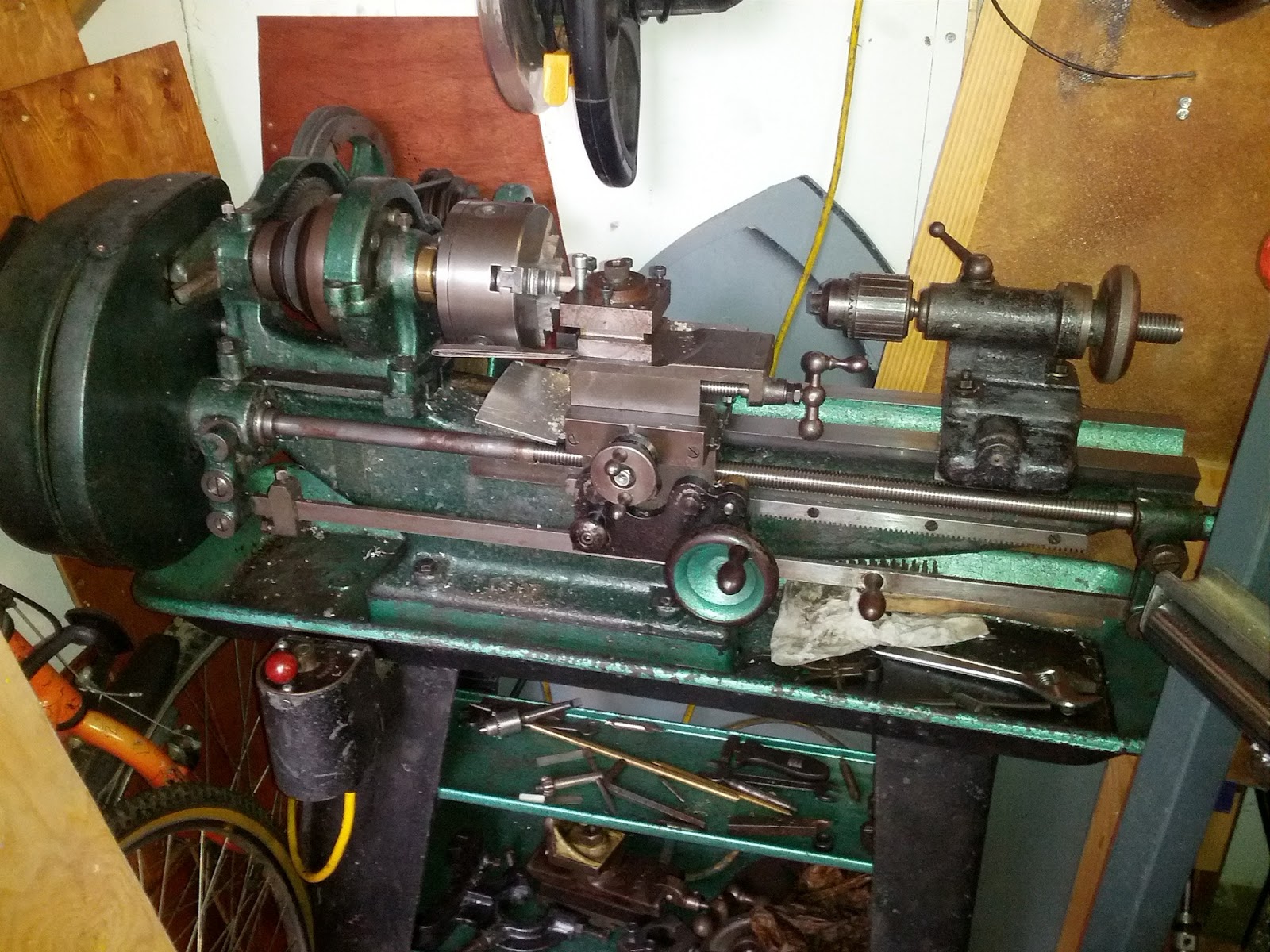 Tony's Blog New Lathe